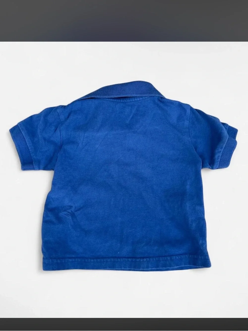 OshKosh B'gosh Navy Blue Polo with Red & Light Blue Motorcycle Graphic 2011